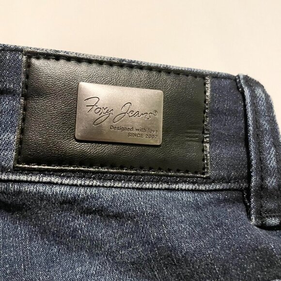 Foxy Jeans Shorts Daisy Womens Size 27 - Picture 13 of 16